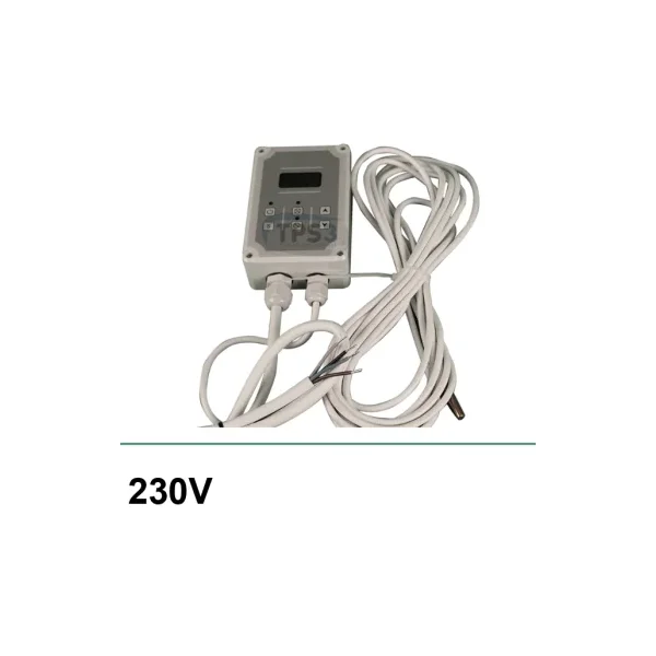 Termostato 3 funciones 230V (con sonda)