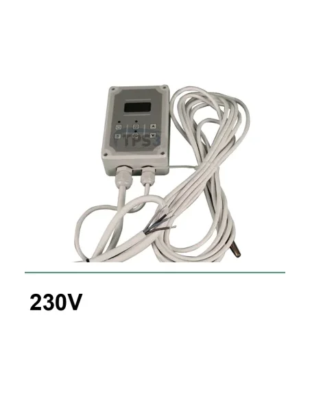 Termostato 3 funciones 230V (con sonda)