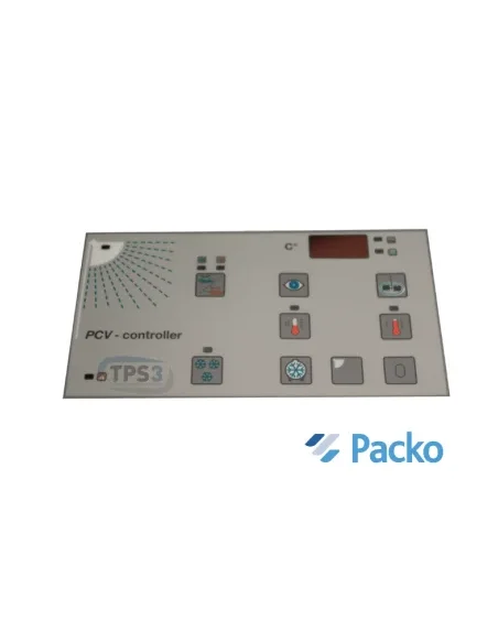 Placa frontal adhesiva para teclado adaptable PCV4 (Packo)