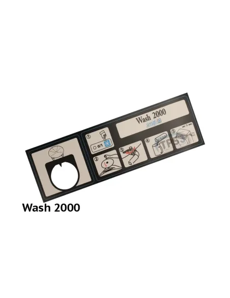 Sticker programador de lavado caja Serap RL10 Wash2000 (Serap)