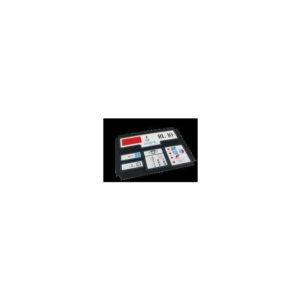 Placa frontal autoadhesiva del teclado RL10 V1 (Serap)
