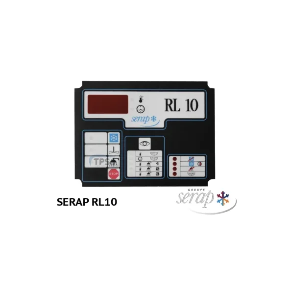 Placa frontal de teclado autoadhesiva Serap RL10 (Serap)