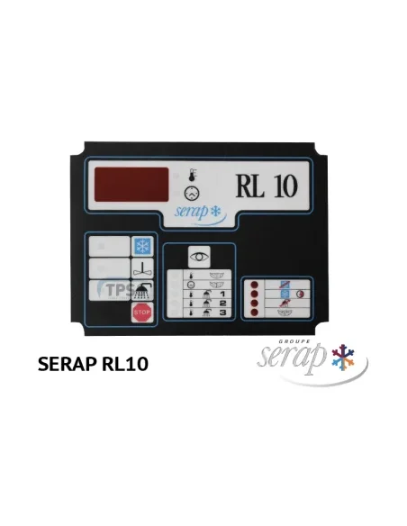 Placa frontal de teclado autoadhesiva Serap RL10 (Serap)
