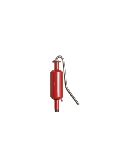 Tubo de escape para maquina de ordeño 