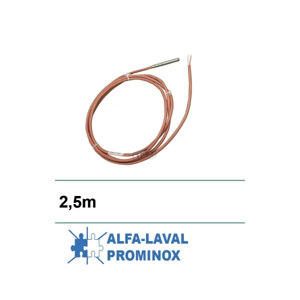Sonda de temperatura 2,2m AC/TE/Excelente CL2 (Alfa Laval, Prominox)
