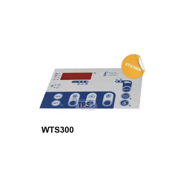 Placa frontal autoadhesiva Octopus/WTS300 (Pro Inox)