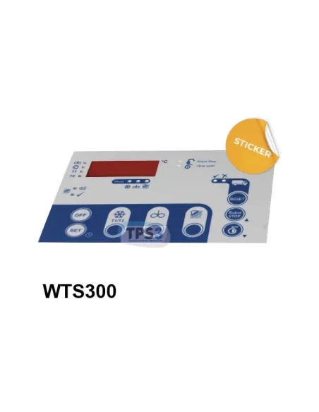 Placa frontal autoadhesiva Octopus/WTS300 (Pro Inox)