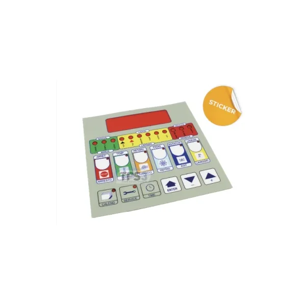 Placa frontal adhesiva para teclado adaptable FIPO (Fic)