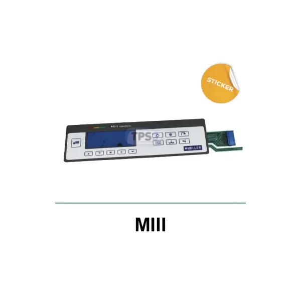 Teclado autoadhesivo MIII (Mueller)