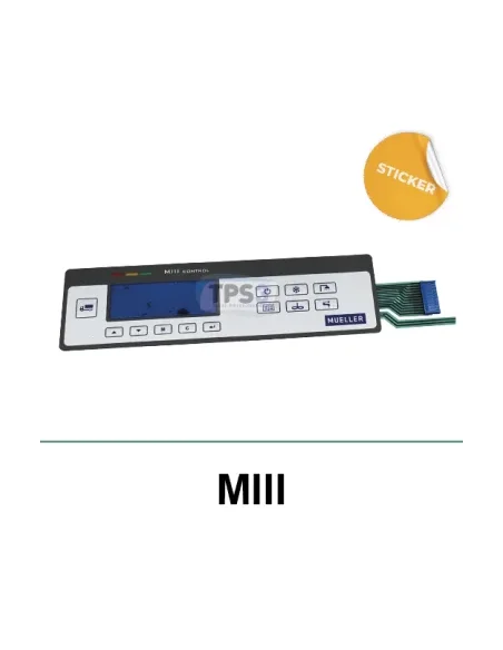 Teclado autoadhesivo MIII (Mueller)