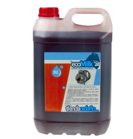 Aceite especial para bombas de vacio para sala de ordeño