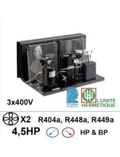 Unidad de refrigeración UH TAGT4573Z 3x400V 6.5hp