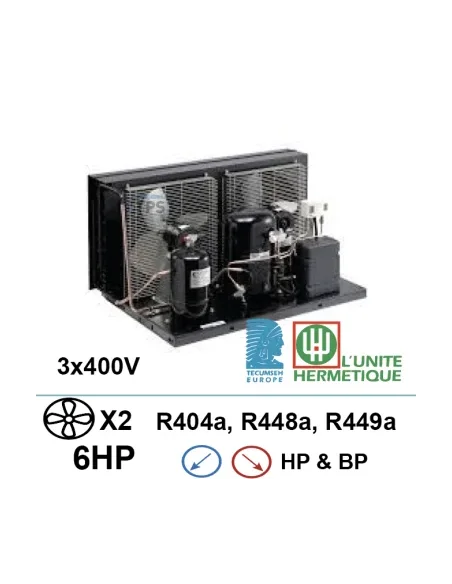 Unidad de refrigeración UH TAGT4573Z 3x400V 6.5hp