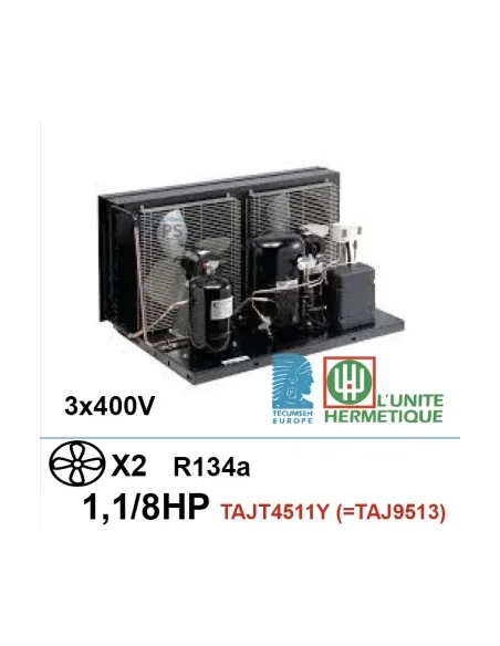 Unidad de refrigeración UH TAJT4511Y R134a 1.1/8Ch (:TAJ9513)