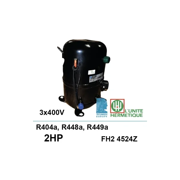 Compresor UH TAJ 4519Z R404A 1,5 CV