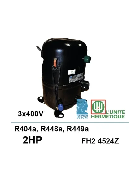 Compresor UH TAJ 4519Z R404A 1,5 CV