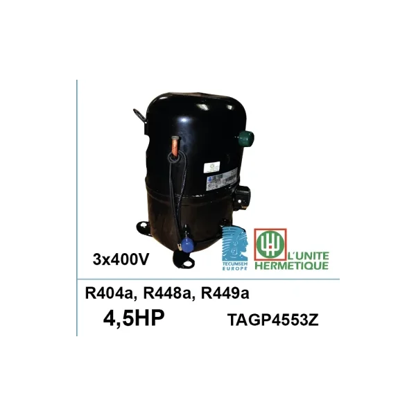 Compresor UH TAGP4553Z de 4,5 CV