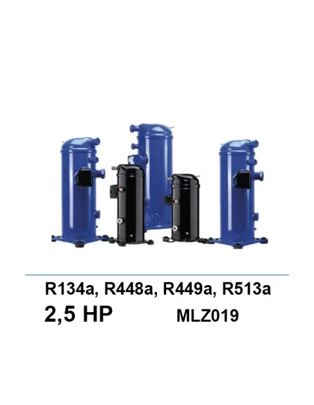 Compresor Scroll Danfoss MLZ019 R134a//R448a/R449a/R513a 2.5Ch