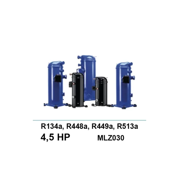 Compresor Scroll Danfoss MLZ030 R134a//R448a/R449a/R513a 4.5Ch