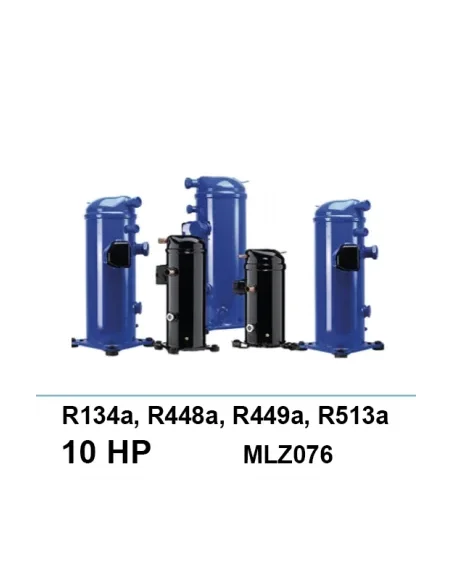 Compresor Scroll Danfoss MLZ076 R134a//R448a/R449a/R513a 10Ch