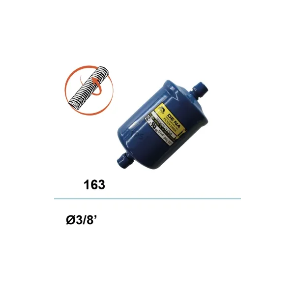 163 Ø 3/8 secador, atornillable