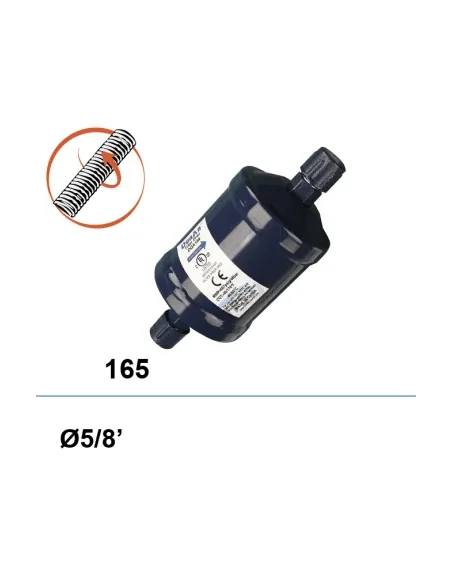 Deshidratador 165 Ø 5/8, atornillable