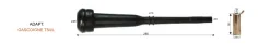 Pezonera Gascoigne T54/L caucho