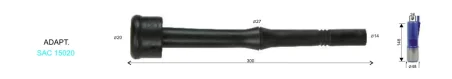 Pezonera Sac 15020 caucho