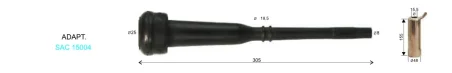 Pezonera Sac 15004 caucho