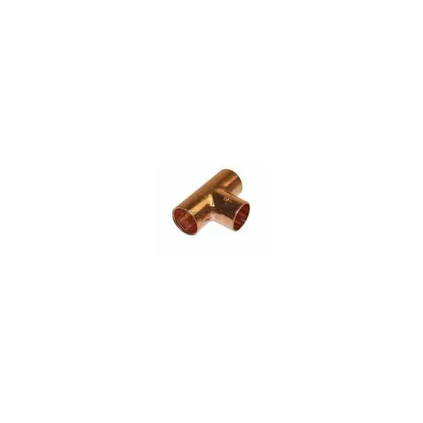 Te hembra de cobre de 5/8