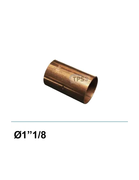 Manguito de cobre FF 1'1/8