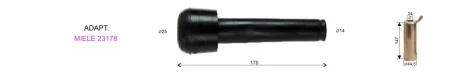 Pezonera MIELE 23178 caucho