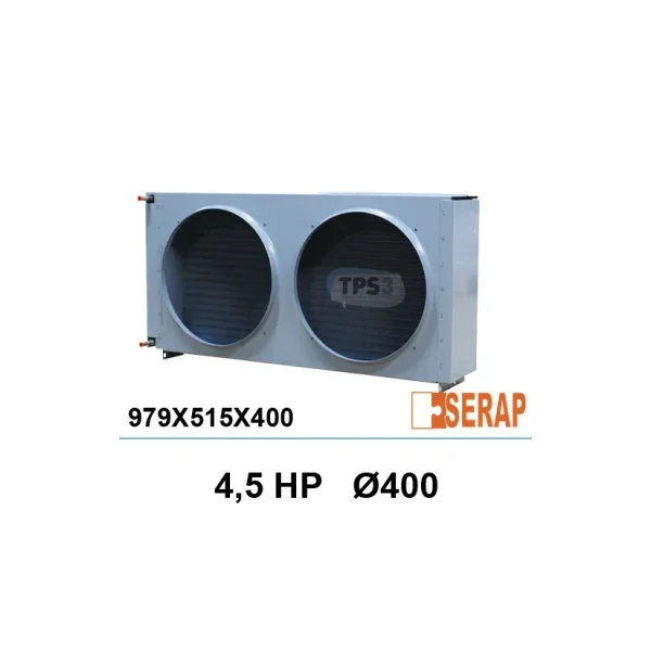 Condensador 979x515x139 2 respiraderos D400