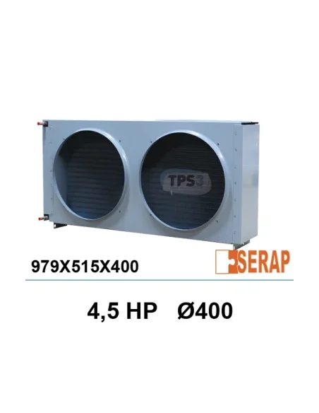 Condensador 979x515x139 2 respiraderos D400