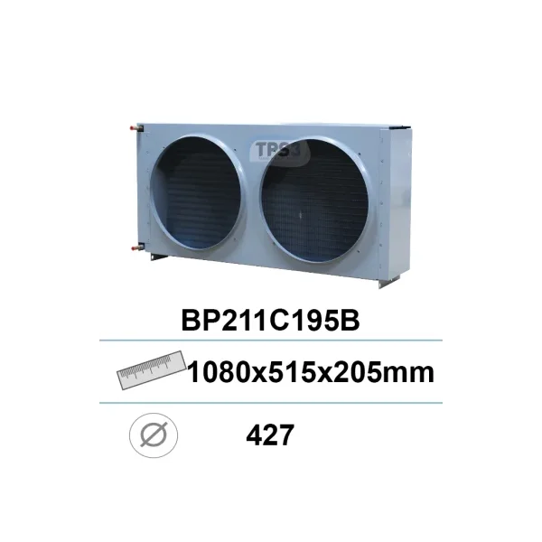 Condenseur type BP211C195B 1080x515x205 2 ouies 427mm