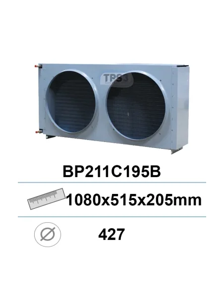 Condenseur type BP211C195B 1080x515x205 2 ouies 427mm