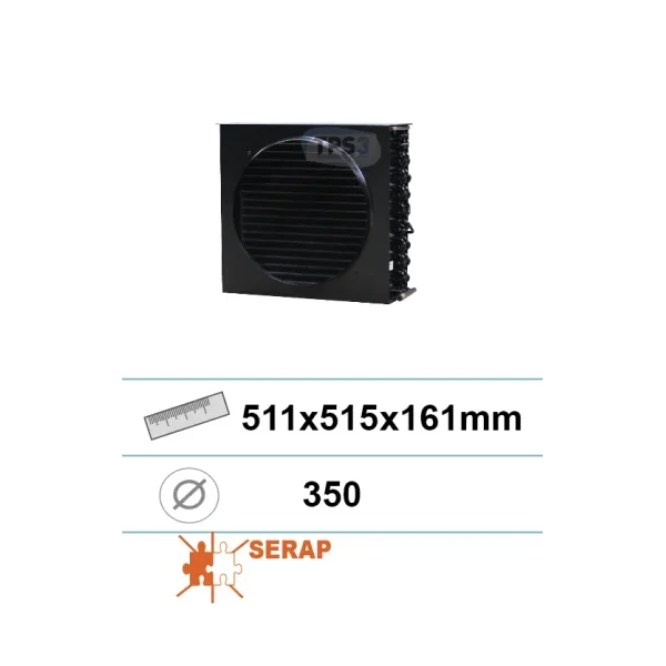 Condensador 511x515x161 1 entrada D350