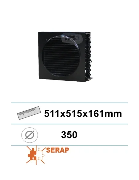 Condensador 511x515x161 1 entrada D350