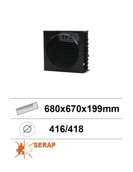 Condensador 680x670x199 1 entrada D500