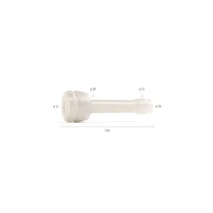Pezonera adapt. a DeLaval G50 con hendidura 988513-01,  Manus 901299-01 , Ultramilk 324 ( Silicona ) 