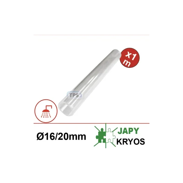 Tubo acryglass Ø int. 16 Ø ext. 20 nivel de agua Kryos (Japy)