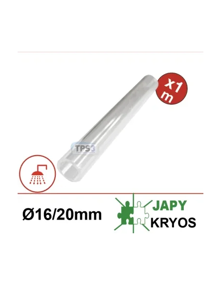 Tubo acryglass Ø int. 16 Ø ext. 20 nivel de agua Kryos (Japy)
