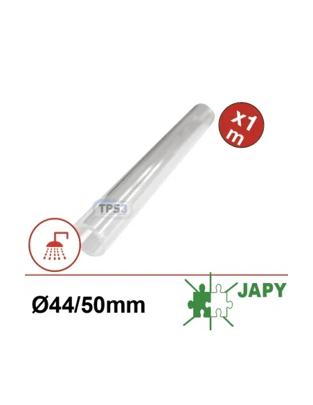 Aspiration tubo acryglass Ø int. 44 Ø ext. 50 (Japy)