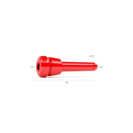 PEZONERA ADAPT. LELY robot SILICONA ROJA 5.9700.2008.0 