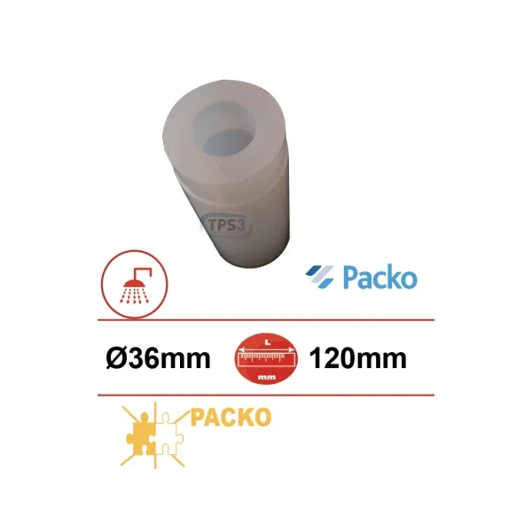 Tubo portasonda Ø34, longitud 120mm (Packo)
