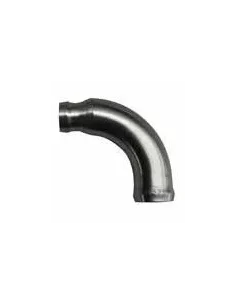 Codo de acero inoxidable de suministro reducido 34-25 (Packo)