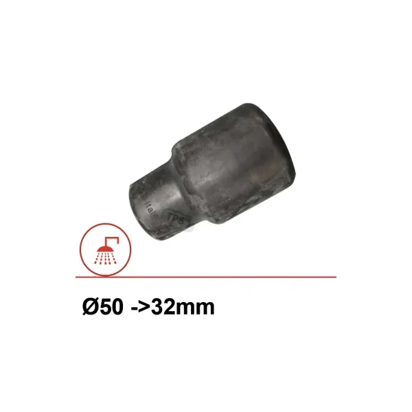 Reducción de goma hembra 50 a hembra 32