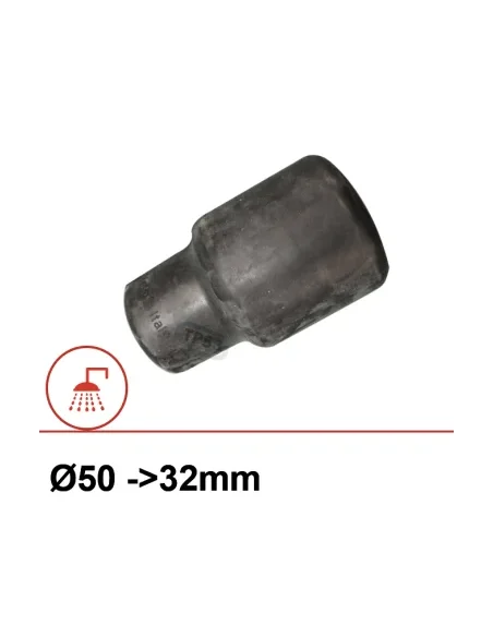 Reducción de goma hembra 50 a hembra 32