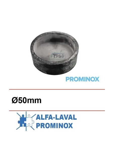 Tapón de goma de entrada de leche Ø55/49 (Alfa-Laval/ Prominox)