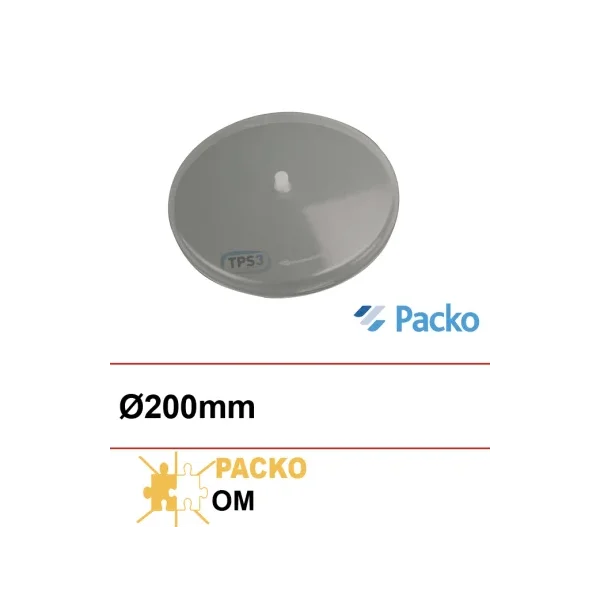 Tapadera de plastico para Ø200 (Packo OM)